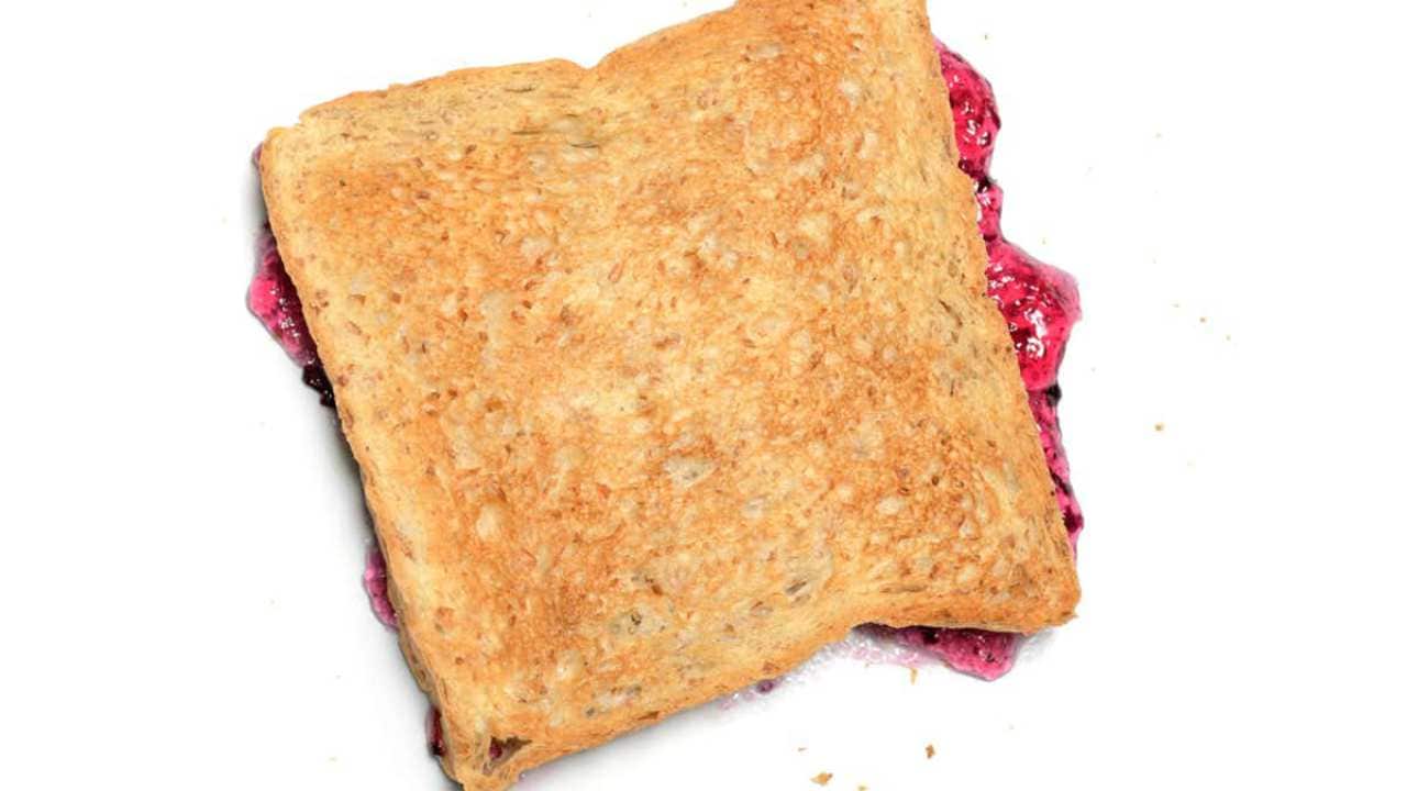 Splat. Toast image credit: shutterstock