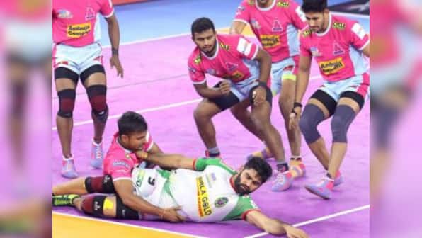Pro Kabaddi 2019: Patna Pirates pip Jaipur Pink Panthers by 3 points, keep PKL playoff hopes alive