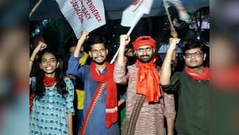 JNUSU elections: Left-wing combine set to win posts of president, V-P, general secretary with considerable margin over rival ABVP