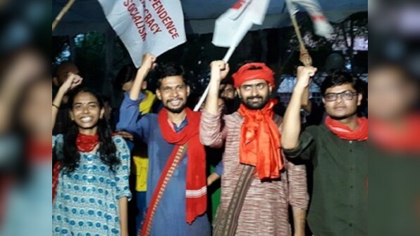 JNUSU elections: Left-wing combine set to win posts of president, V-P, general secretary with considerable margin over rival ABVP