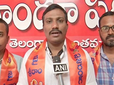 Bajrang Dal asks Navratri celebrations organisers in Hyderabad to check Aadhaar cards so that 'non-Hindus' cannot enter events Bajrang Dal asks Navratri celebrations organisers in Hyderabad to check Aadhaar cards so that 'non-Hindus' cannot enter events