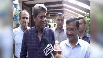 Arvind Kejriwal meets Kapil Dev to discuss Delhi govt's campaign against dengue, urges him to help spread awareness about disease