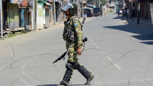 Three Hizbul Mujahideen terrorists, including former special police officer, killed in Jammu and Kashmir's Shopian Three Hizbul Mujahideen terrorists, including former special police officer, killed in Jammu and Kashmir's Shopian