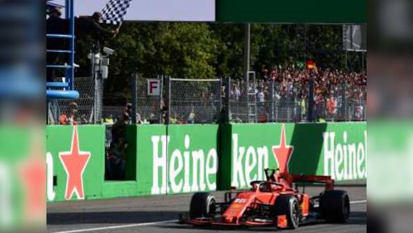 Italian Grand Prix: Charles Leclerc battles to Ferrari’s first home win in nine years