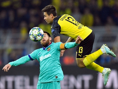 Champions League: Borussia Dortmund held to goalless draw by patchy Barcelona as Lionel Messi makes first appearance of season Champions League: Borussia Dortmund held to goalless draw by patchy Barcelona as Lionel Messi makes first appearance of season