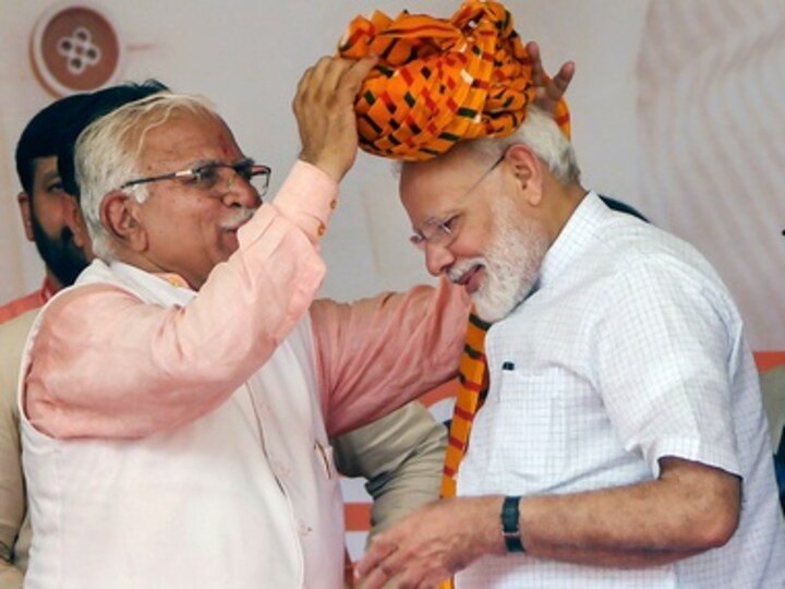Narendra Modi in Haryana: PM lauds Manohar Lal Khattar at Rohtak rally, says his govt has fought corruption, nepotism
