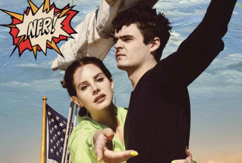 Lana Del Rey with Duke Nicholson in the cover for Norman F*****g Rockwell. Image from Twitter