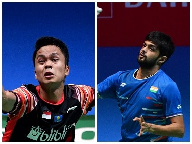 BWF China Open 2019, LIVE Streaming When and where to watch B Sai Praneeth vs Anthony Sinisuka Ginting, quarter-final match live telecast-Sports News , Firstpost