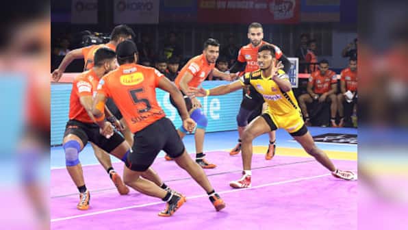 Pro Kabaddi 2019: Fazel Atrachali's 'High 5' helps U Mumba beat Telugu Titans, enter top 5 in points table