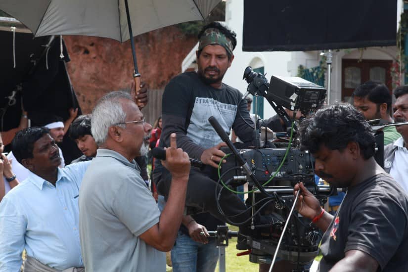 Ravi K Varman with Mani Ratnam