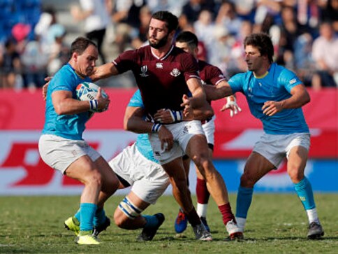 Rugby World Cup 2019: Georgia make light work of Uruguay, register 33-7 bonus-point win Rugby World Cup 2019: Georgia make light work of Uruguay, register 33-7 bonus-point win