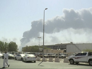 Saudi Arabia stocks tumble three percent after Aramco drone attacks; kingdom temporarily halts oil production at facilities Saudi Arabia stocks tumble three percent after Aramco drone attacks; kingdom temporarily halts oil production at facilities