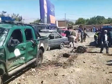 Afghanistan blasts: 48 killed, 42 injured in two attacks by Taliban; Ashraf Ghani escapes unhurt from one of the explosions Afghanistan blasts: 48 killed, 42 injured in two attacks by Taliban; Ashraf Ghani escapes unhurt from one of the explosions