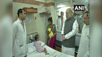 Amit Shah kicks off 'Seva Saptah' to mark Narendra Modi's birthday by visiting AIIMS in Delhi along with other BJP leaders