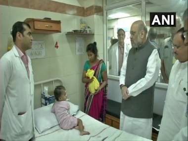 Amit Shah kicks off 'Seva Saptah' to mark Narendra Modi's birthday by visiting AIIMS in Delhi along with other BJP leaders Amit Shah kicks off 'Seva Saptah' to mark Narendra Modi's birthday by visiting AIIMS in Delhi along with other BJP leaders