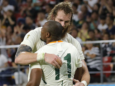 Rugby World Cup 2019: After Japan stun Ireland, Springboks thrash tournament's lowest-ranked team Namibia 57-3 Rugby World Cup 2019: After Japan stun Ireland, Springboks thrash tournament's lowest-ranked team Namibia 57-3