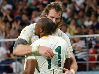 Rugby World Cup 2019: After Japan stun Ireland, Springboks thrash tournament's lowest-ranked team Namibia 57-3