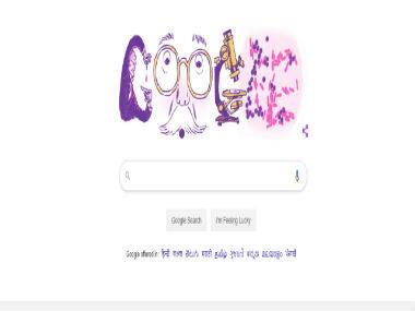 Today's Google doodle is dedicated to Hans Christian Gram, the man who stained bacteria different shades of purple
