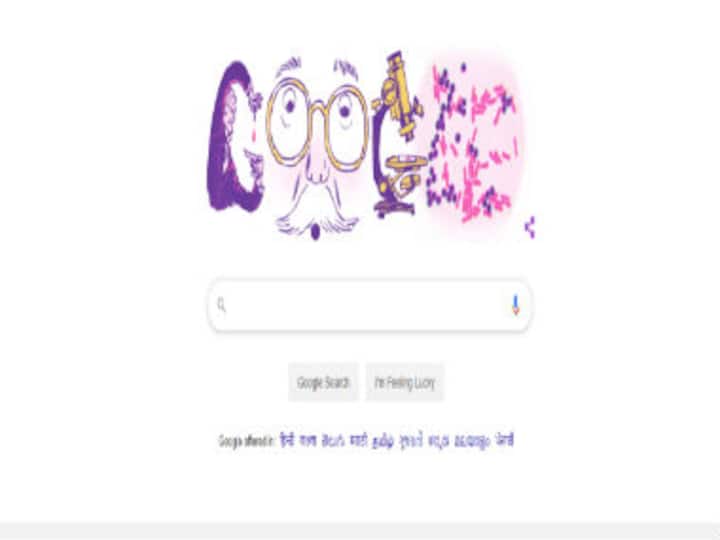 Today's Google doodle is dedicated to Hans Christian Gram, the man who stained bacteria different shades of purple