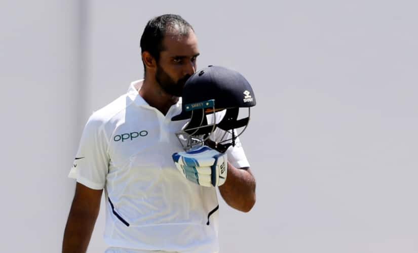 Vihari grafted his way to maiden Test century to drive India past 400-run mark on Day 2. AP