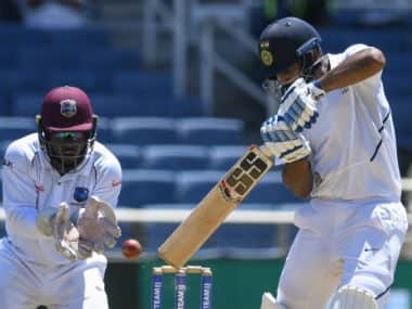 Hanuma Vihari scored his first Test ton on Saturday after missing the mark in Antigua. AFP