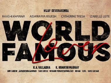 Vijay Deverakonda announces new film World Famous Lover, directed by Kranthi Madhav; Aishwarya Rajesh to make Telugu debut Vijay Deverakonda announces new film World Famous Lover, directed by Kranthi Madhav; Aishwarya Rajesh to make Telugu debut