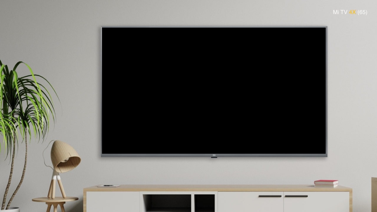 Xiaomi Mi TV 4X 65-inch with PatchWall 2.0. Image: Twitter/Xiaomi India.