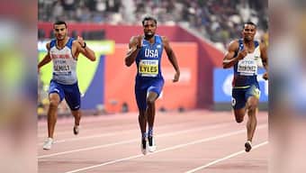 World Athletics Championships 2019: Noah Lyles produces sensational run to win 200m title, leads American gold rush in Doha