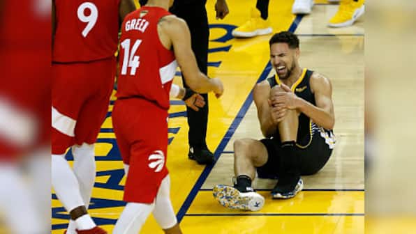 NBA: Golden State Warriors head coach Steve Kerr says Klay Thompson could miss entire season as he recovers from knee injury