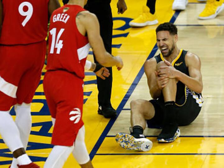 NBA: Golden State Warriors head coach Steve Kerr says Klay Thompson could miss entire season as he recovers from knee injury