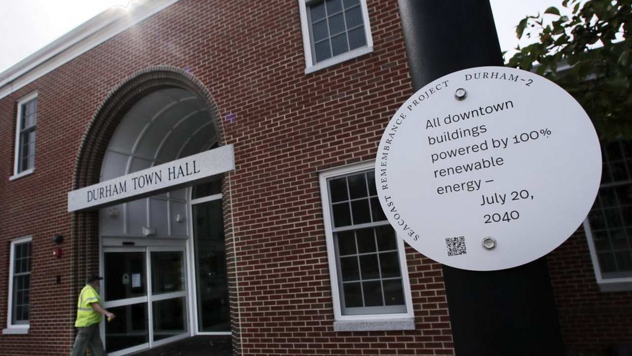 Artist uses historical markers to shed light on the effects of climate change, spread awareness Artist uses historical markers to shed light on the effects of climate change, spread awareness