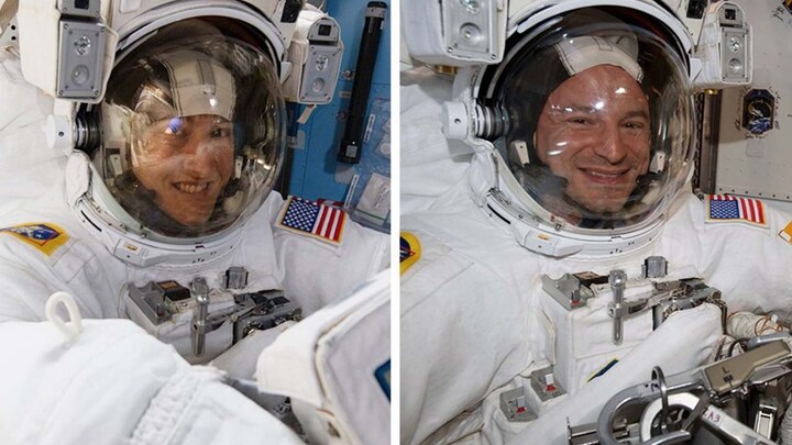 Two astronauts to start replacing 12 old batteries with six new ones, in five spacewalks