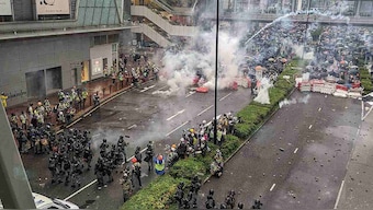 China's state newspaper criticises Apple for app used by Hong Kong's protesters to track police