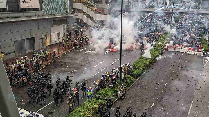 China's state newspaper criticises Apple for app used by Hong Kong's protesters to track police