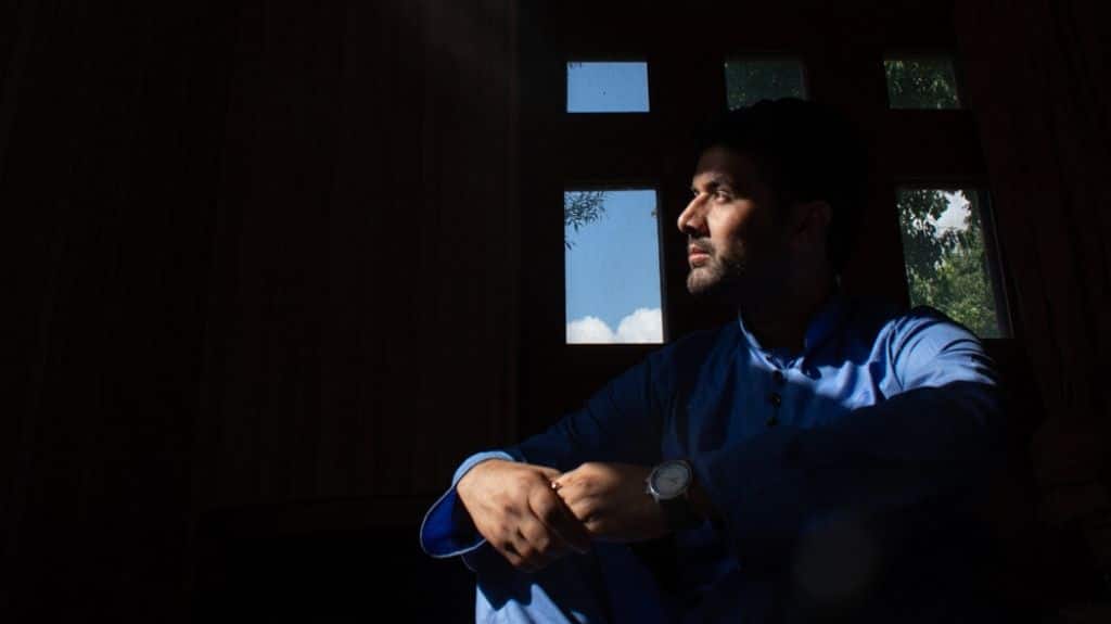 It was a difficult decision for Sheikh Zafar to give up his preparations for the civil service, but the fear of what might happen to his home region was greater. Photo credit: Raqib Naik.