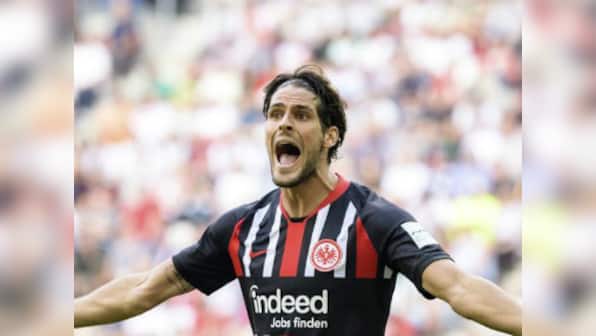 Bundesliga: Goncalo Paciencia scores twice as Eintracht Frankfurt beat Bayer Leverkusen 3-0