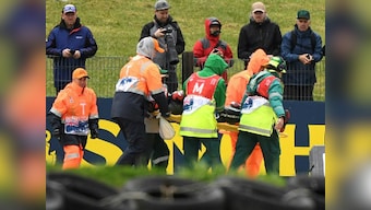MotoGP 2019: Fabio Quartararo crash overshadows first practice session in Australian Grand Prix