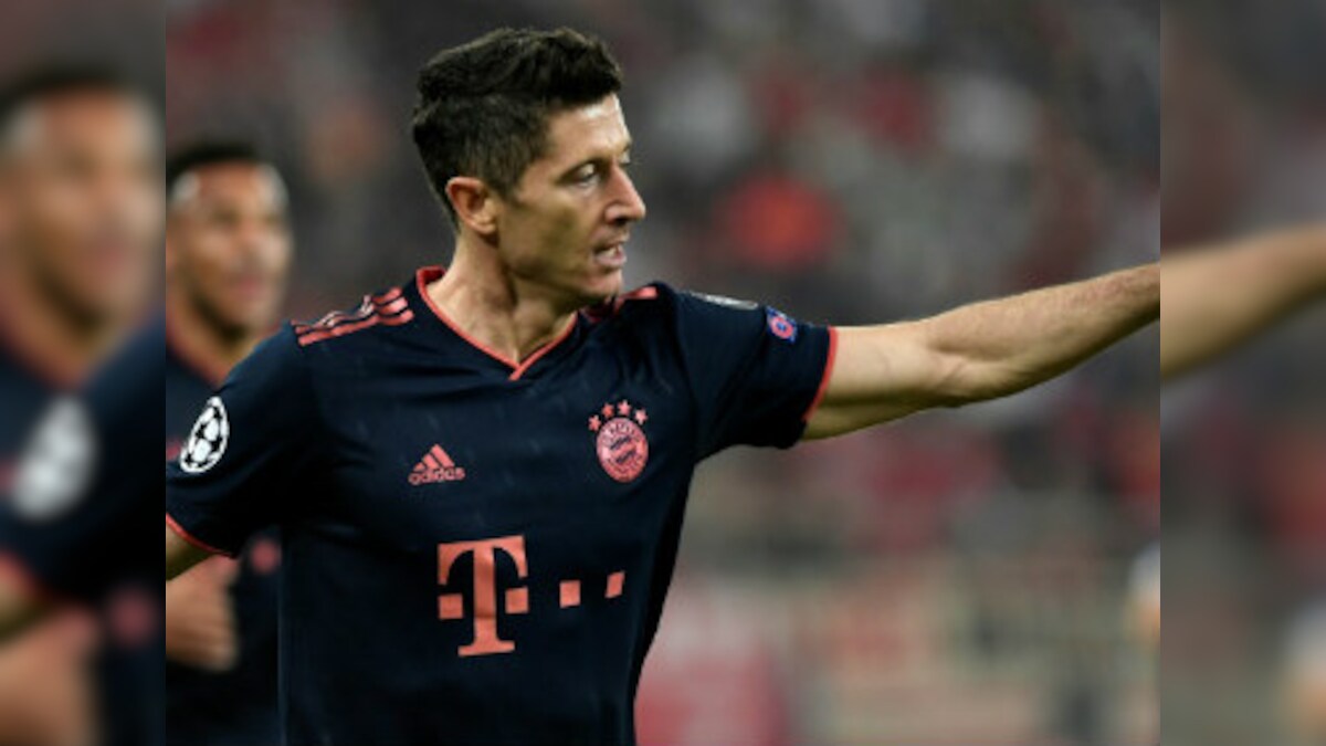 Champions League: Manuel Neuer annoyed as Robert Lewandowski brace guides Bayern Munich to narrow win over Olympiakos