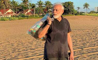 'Lost in conversation with sea': Prime Minister Narendra Modi pens poem after Mamallapuram visit, shares it on Twitter