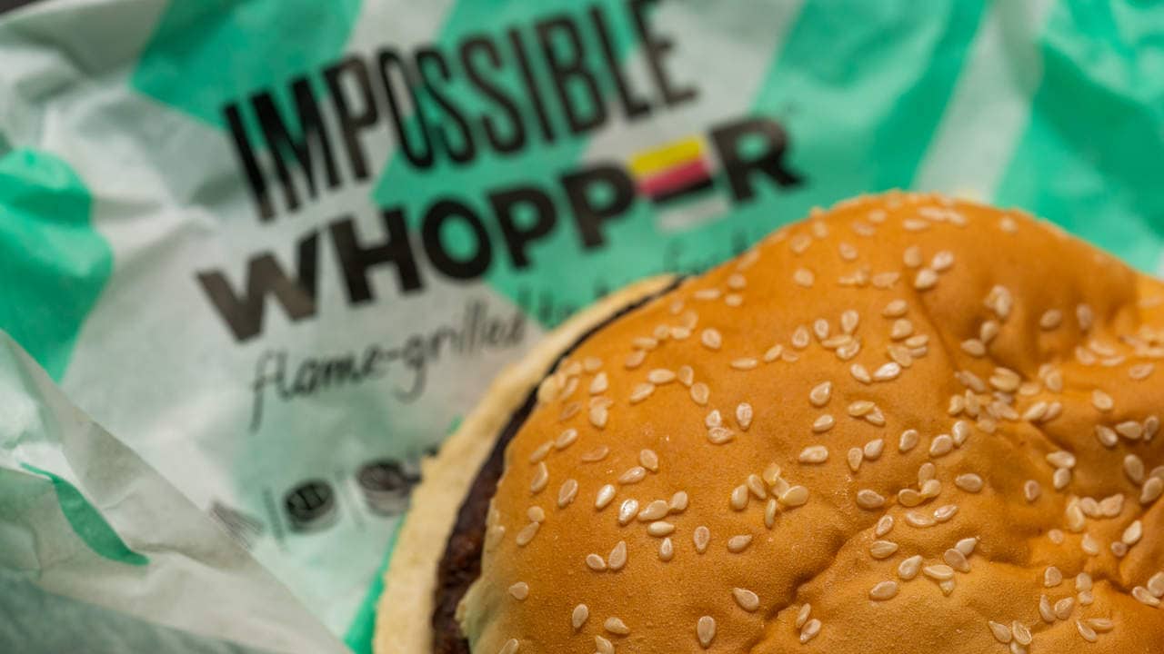 Impossible foods teamed up with Burger King to make the Impossible Whopper. image credit: Flickr/Tony Webster
