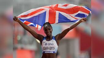World Athletics Championships 2019: Dina Asher-Smith strikes gold in 200m final; Grant Holloway claims victory in 110m hurdles
