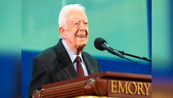 Former US president Jimmy Carter calls on Donald Trump to cooperate with impeachment inquiry, advises him to tell the truth 'for a change'