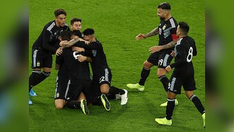 International friendly: Germany concede two second-half goals as Lionel Messi-less Argentina earn 2-2 draw