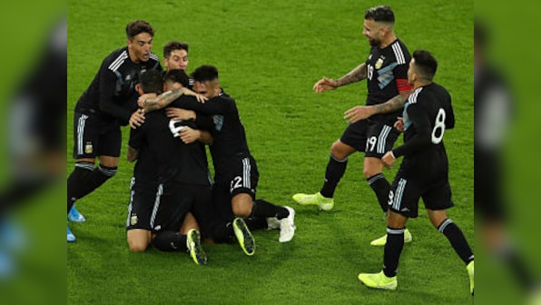 International friendly: Germany concede two second-half goals as Lionel Messi-less Argentina earn 2-2 draw