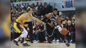 NBA: Brooklyn Nets beat Los Angeles Lakers 91-77 to conclude tense pre-season China tour