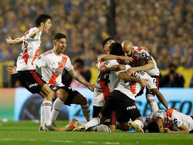 Copa Libertadores: Boca Juniors clinch second-leg of semi-final but River Plate qualify for final on aggregate
