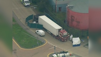 39 found dead inside truck container in southeast England; UK police suspect victims were trafficked through Bulgaria