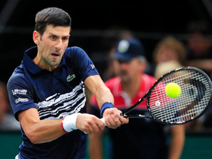 Paris Masters 2019: Novak Djokovic overcomes illness to beat Corentin Moutet; Rafael Nadal also through to third round