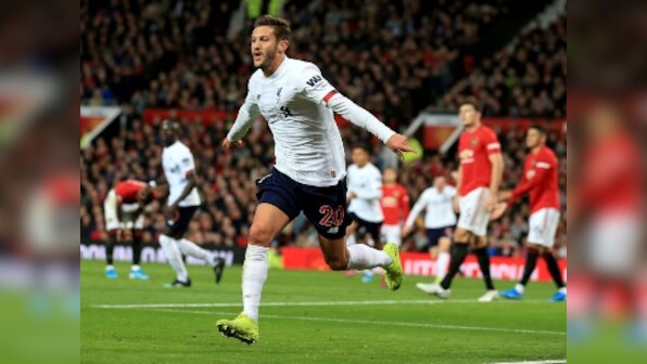 Premier League: Liverpool drop first points but Adam Lallana's late strike denies rivals Manchester United victory