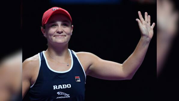 WTA Finals 2019: Ashleigh Barty storms past Petra Kvitova into semi-finals; Kiki Bertens' injury sees Belinda Bencic go through
